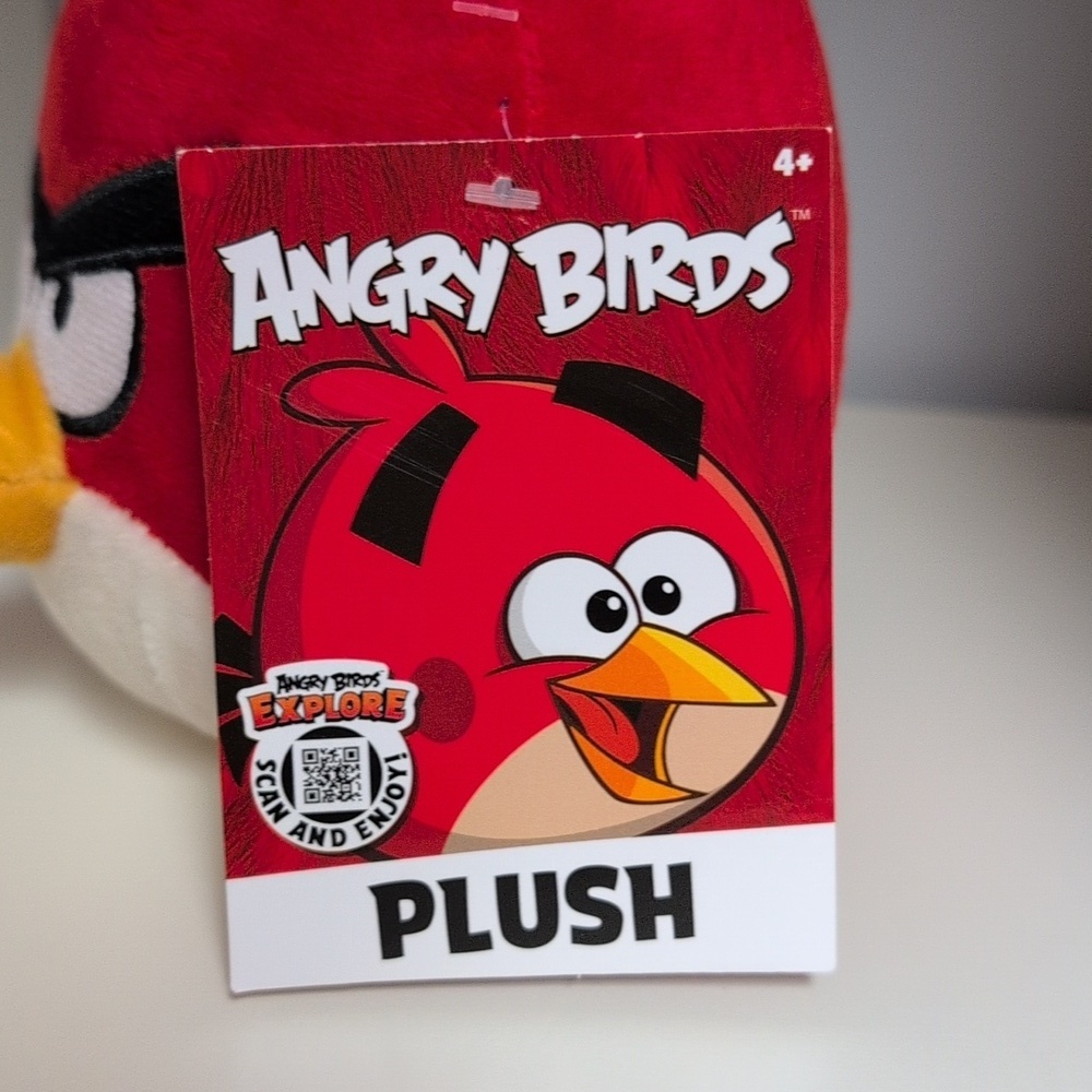 ♥️NEW♥️ Angry Birds Christmas 5" Plush - Picture 2 of 5
